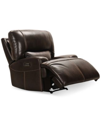 Furniture - Calver Power Reclininer With Power Headrest, Created for Macy's