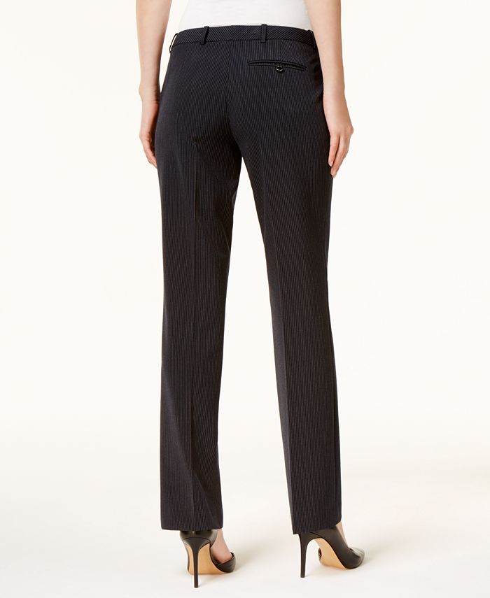 Calvin Klein Pinstripe Dress Pants - Macy's