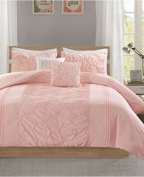 Intelligent Design Carrie 4 Pc Twin Twin Xl Comforter Set