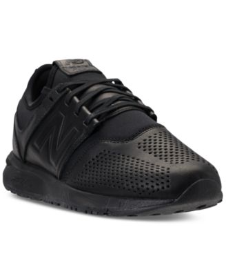 new balance men's 247 leather shoes