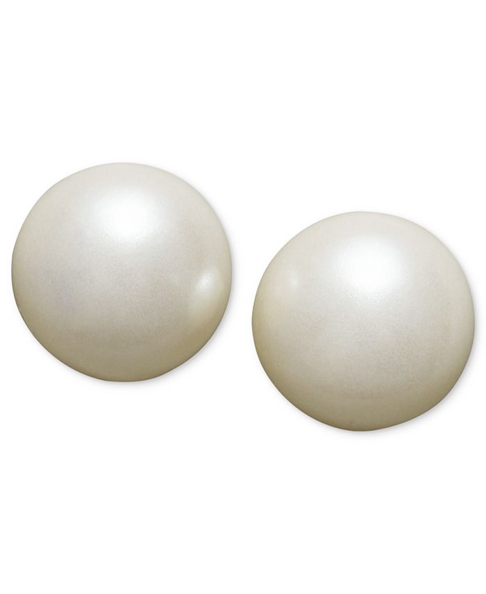 Charter club pearl earrings best sale