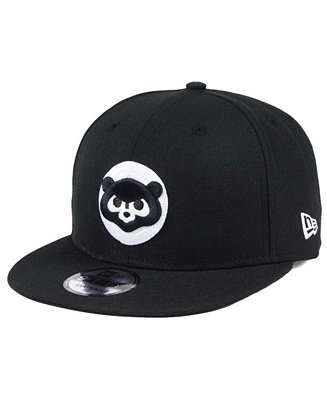 Details about   Chicago Cubs New Era Black on Black 9FIFTY Team ALL BLACK SALE DEPECTIVE CAP 