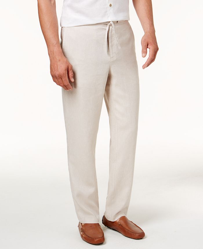 Tasso Elba Men's Drawstring Pants, Created for Macy's - Macy's