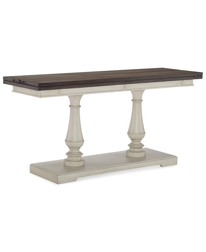 Furniture Barclay Flip Top Console Table - Macy's
