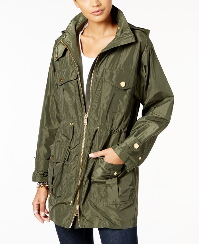 Michael Kors Hooded Anorak Jacket, Created for Macy's & Reviews - Jackets &  Blazers - Women - Macy's
