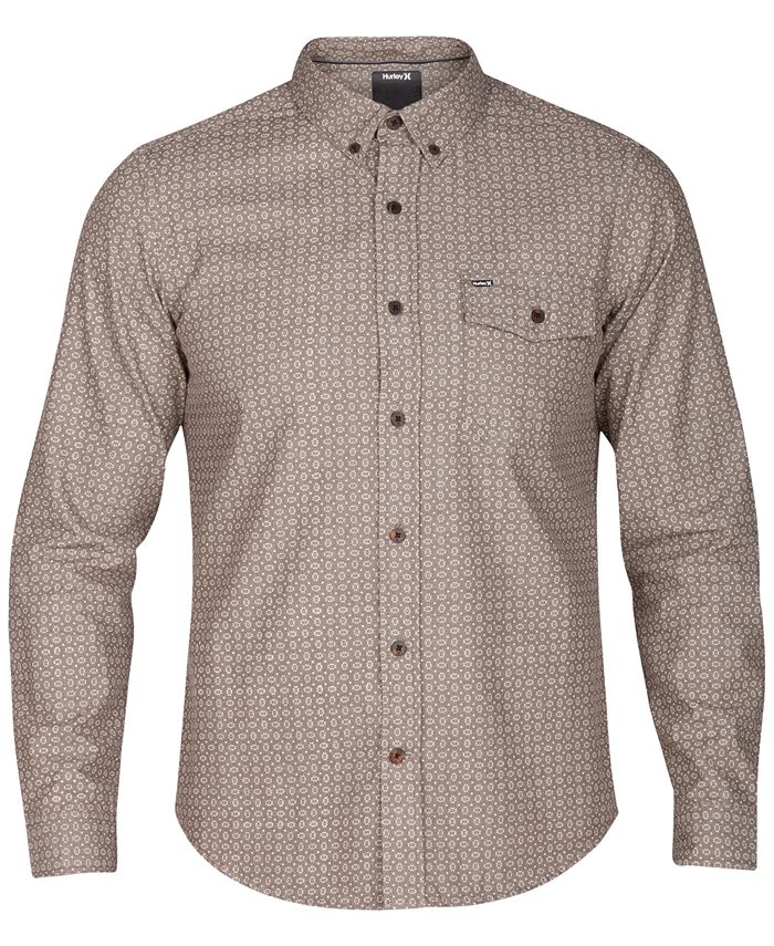 Hurley Men's Flores Foulard ButtonDown Shirt Macy's