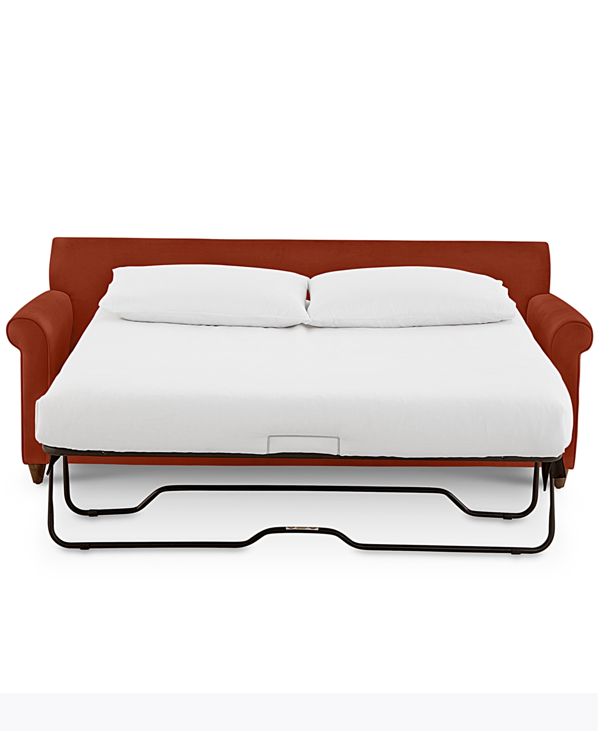 Lidia Fabric 2-Pc. Chaise Sectional Queen Sleeper Sofa with Storage Ottoman - Custom Colors, Created for Macy's