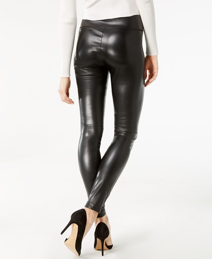 INC International Concepts I.N.C. Faux-Leather Skinny Pants, Created ...