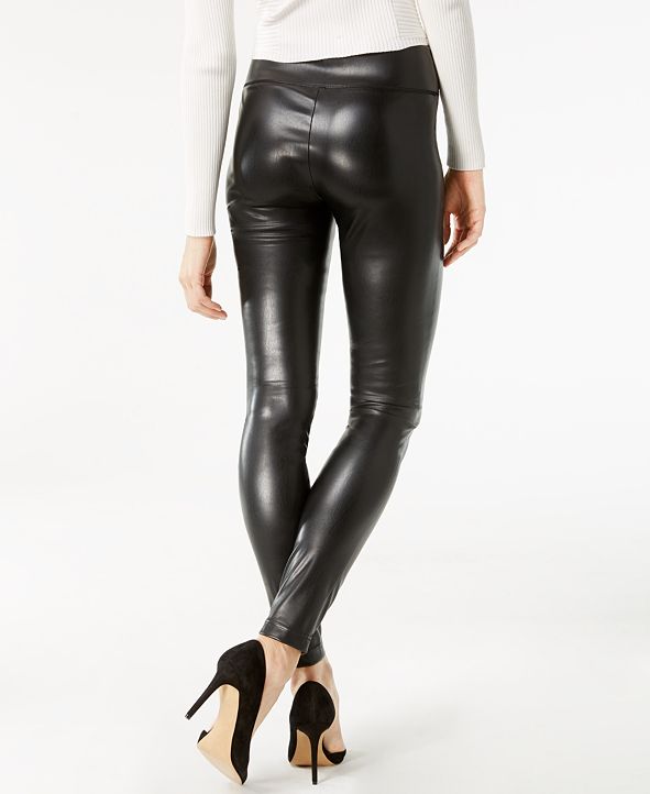 INC International Concepts INC Faux-Leather Leggings, Created for Macy ...