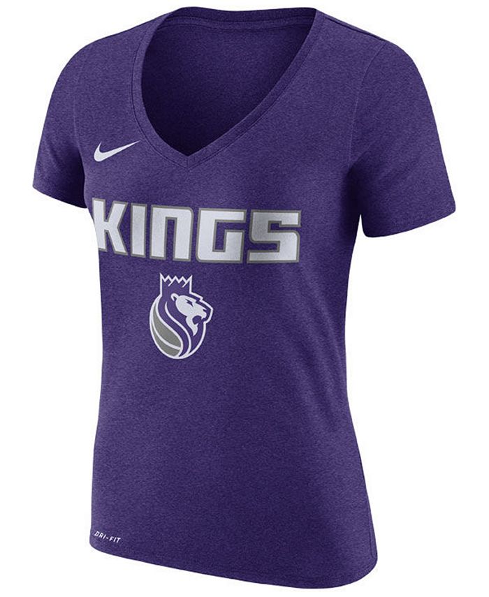 Nike Women's Sacramento Kings Wordmark T-Shirt - Macy's