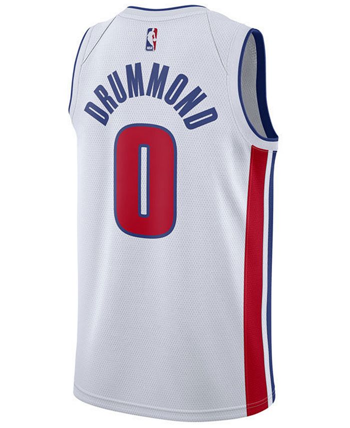 Nike Men's Andre Drummond Detroit Pistons Association Swingman Jersey ...