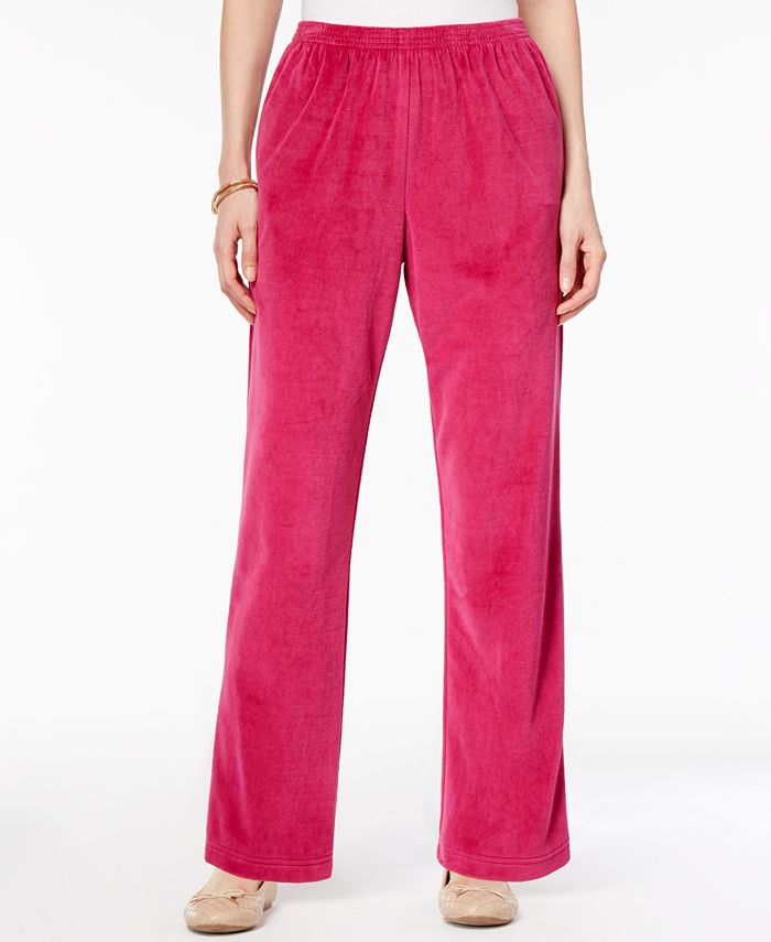 Alfred Dunner Family Jewels Petite Pull-On Pants - Macy's