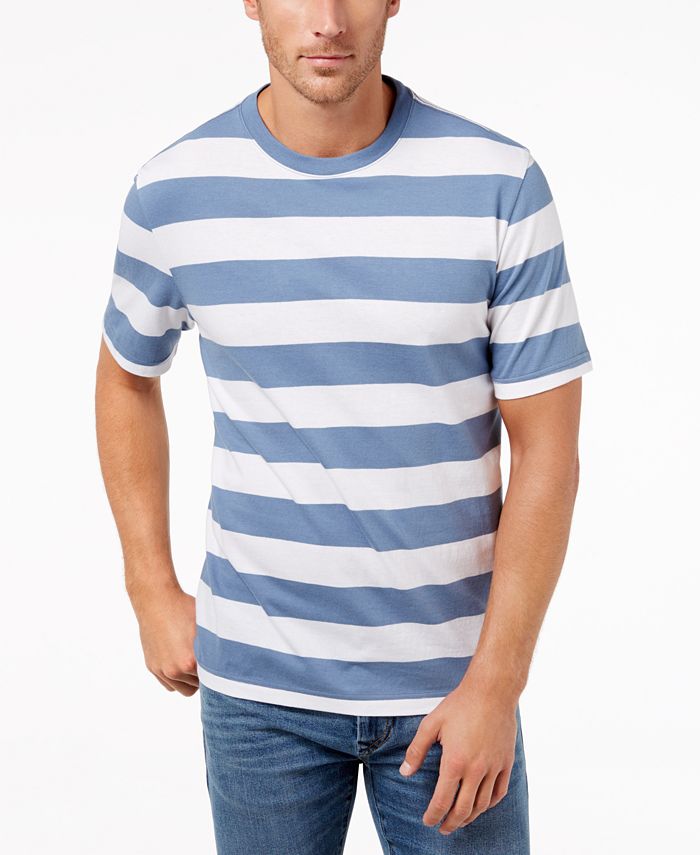 Club Room Men's Stripe T-Shirt, Created for Macy's - Macy's