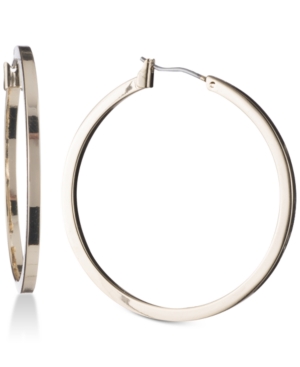 Dkny Thin Hoop Earrings, Created For Macy's In Gold