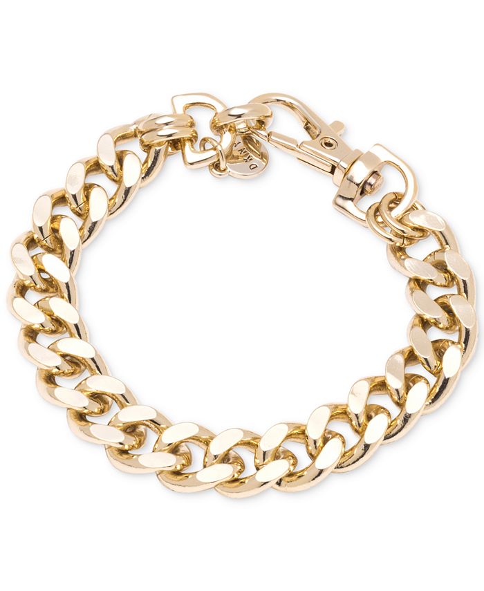 DKNY Large Link Bracelet, Created for Macy's & Reviews - Fashion ...