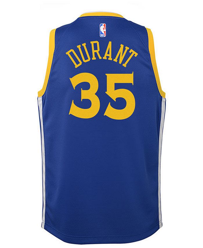 Nike Men's Kevin Durant Golden State Warriors Icon Swingman Jersey - Blue