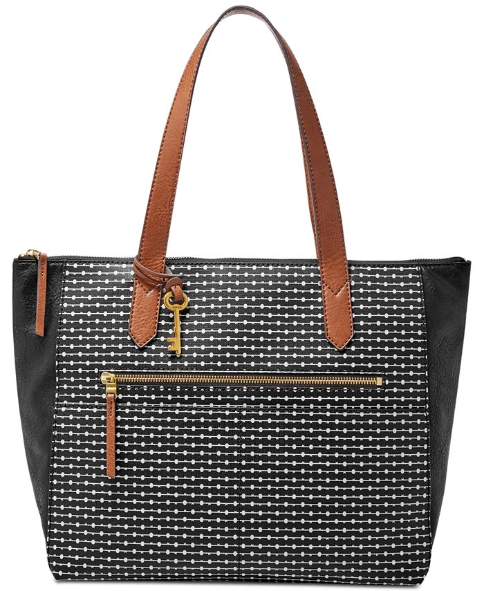 Fossil Fiona East West Medium Tote - Macy's