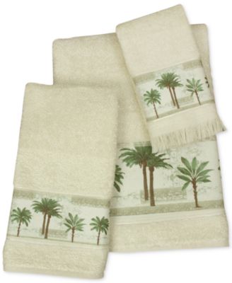 Bacova Citrus Cotton Palm Print Bath Towel Macy s