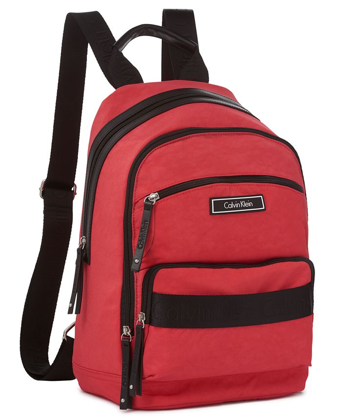 Calvin klein dressy nylon backpack sales