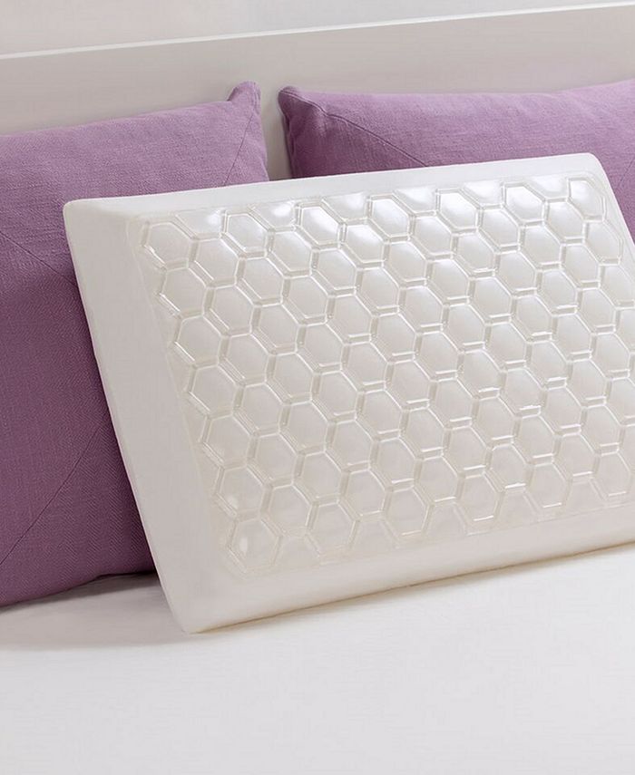 Comfort Revolution Hydraluxe Gel™ Cooling Dual-Sided Standard Pillow -  Macy's