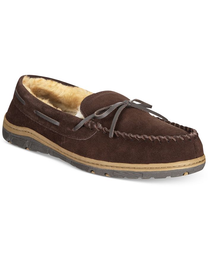 Rockport Men's Bow Moccasin Slippers - Macy's