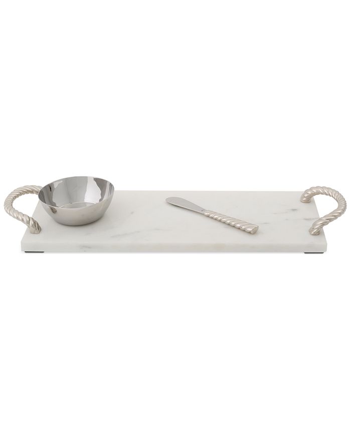 Michael Aram - Twist Hors D'oeuvre Board With Knife