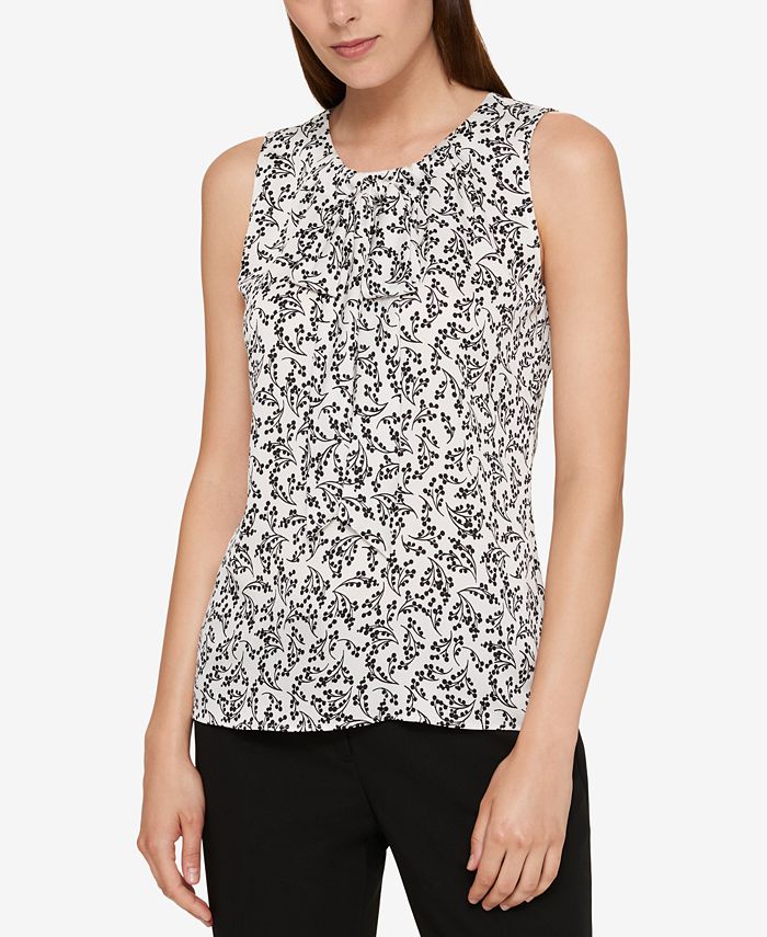 tommy hilfiger floral tie