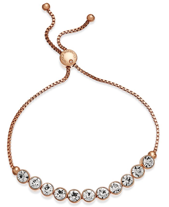 Claudia Crystal Slider Bracelet main image 1