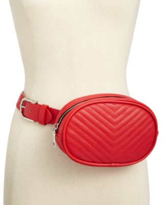 Photo 1 of SIZE S Steve Madden Chevron Quilted Fanny/ Belt Bag Pack