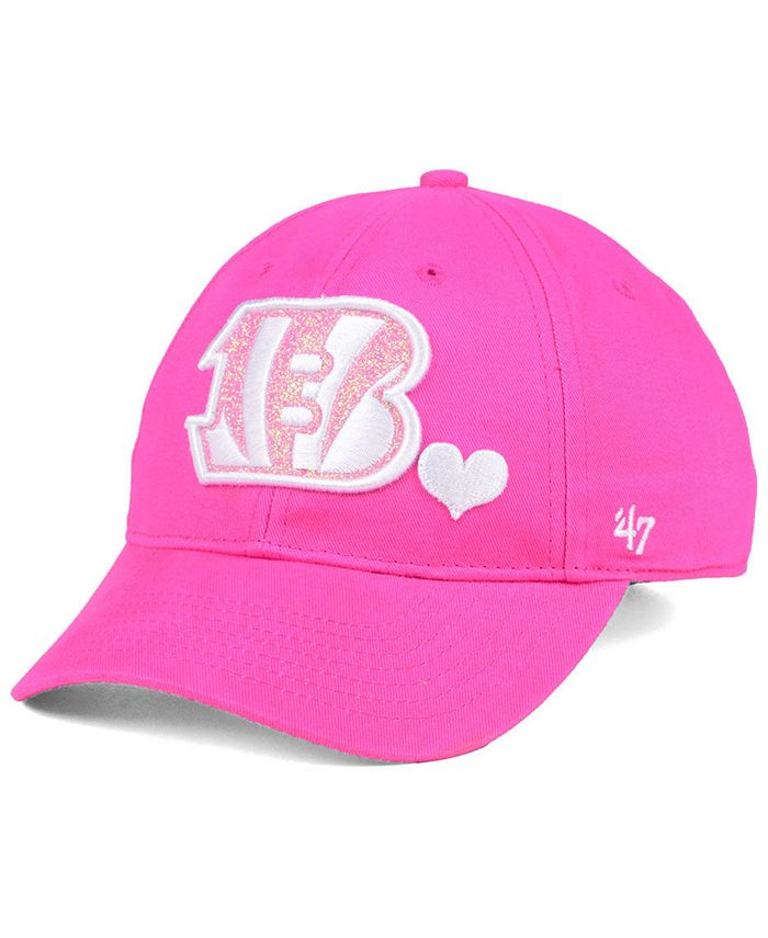 47 Brand Girls' Cincinnati Bengals Sugar Sweet MVP Cap - Macy's