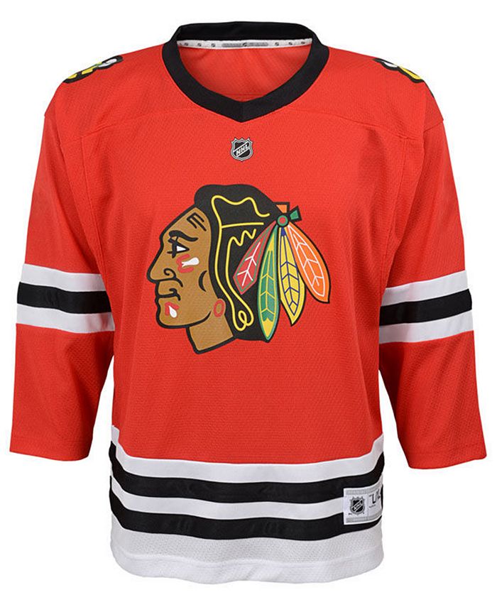 Authentic NHL Apparel Chicago Blackhawks Blank Replica Jersey
