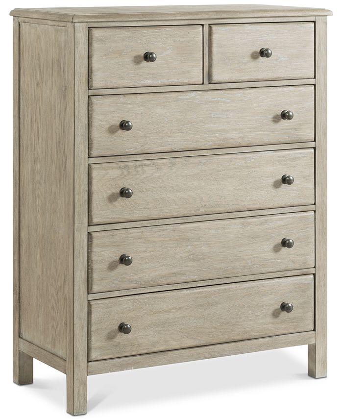 Furniture - Parker Upholstered Bedroom , 3-Pc. Set (Full Bed, Chest & Nightstand), Created for Macy's