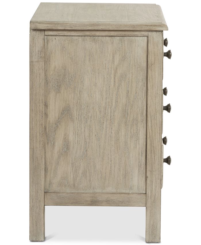 Furniture Parker USB Power Outlet Nightstand, Created for Macy's Macy's