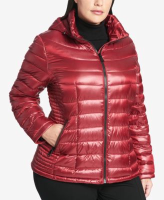 calvin klein plus size puffer jacket