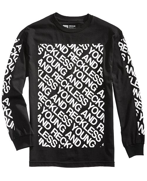 Young Reckless Men S Long Sleeve T Shirt Reviews T Shirts