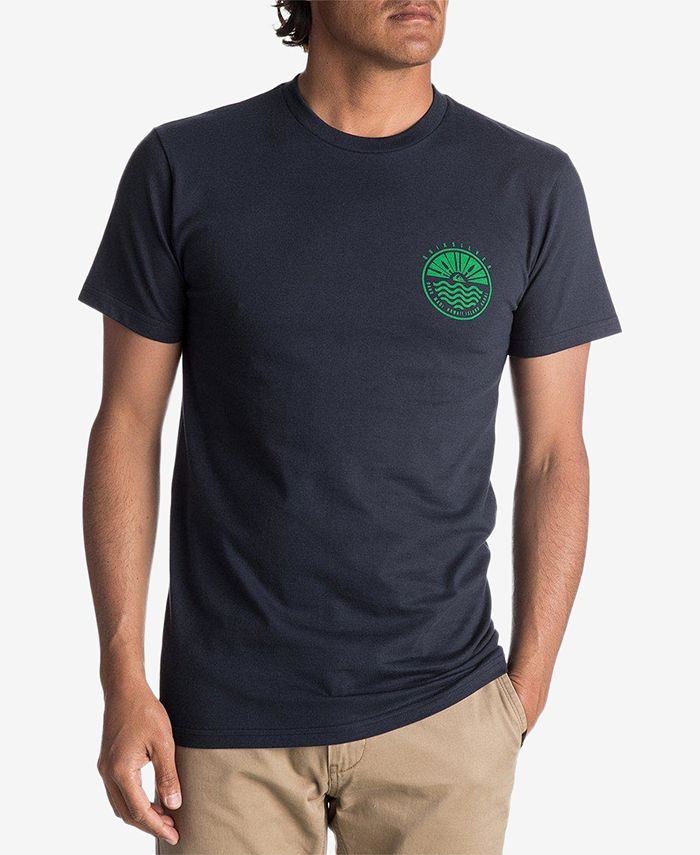 Quiksilver Men's Citrus Hawaii Logo-Print T-Shirt & Reviews - T-Shirts ...