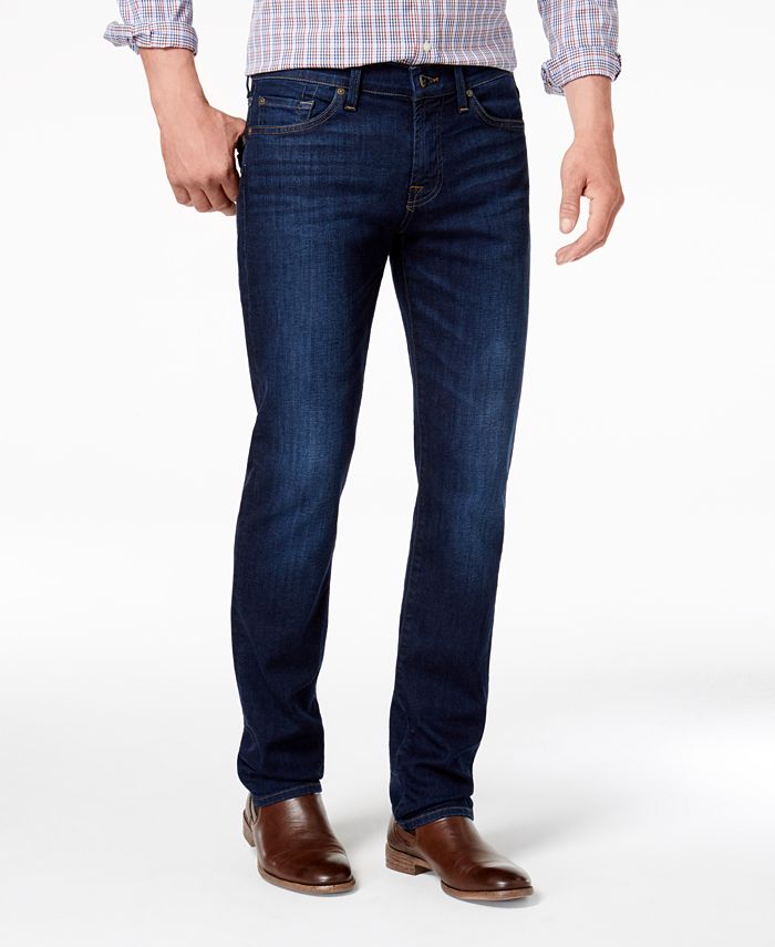 7 For All Mankind Men's Slimmy Slim-Fit Stretch Jeans & Reviews - Jeans ...
