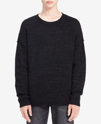 Calvin Klein Jeans - Men's Distressed Sweater