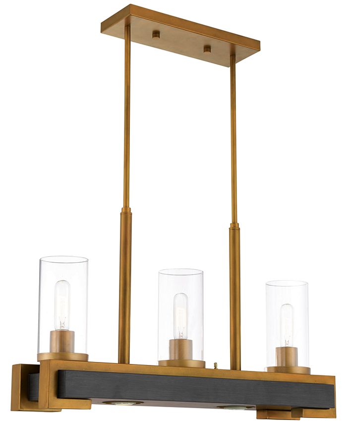 Livex - Buttonwood 5-Light Linear Chandelier