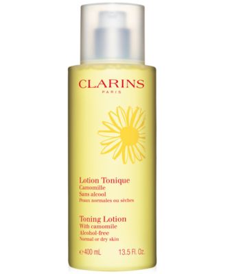 Clarins - Luxury Size Toning Lotion with Camomile for Normal to Dry Skin, 13.5 fl oz