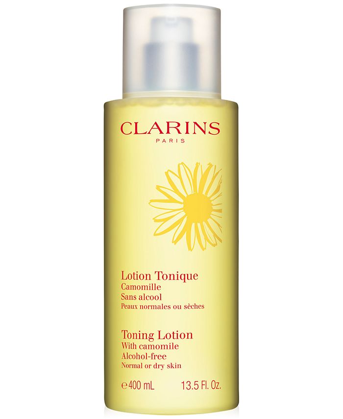 Clarins Toning Lotion with Camomile for to Skin, 13.5 fl. - Macy's
