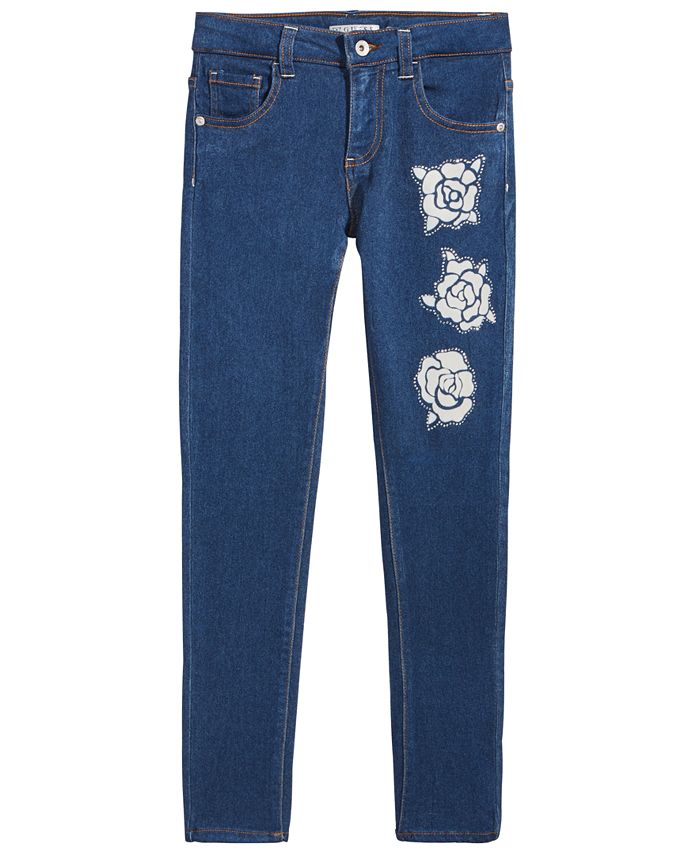 GUESS Floral-Print Jeans, Big Girls & Reviews - Jeans - Kids - Macy's