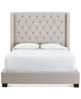 king bed upholstered