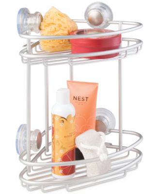 Interdesign Metro Turn-N-Lock 2-Tier Corner Shower Caddy