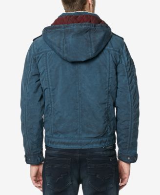 Buffalo David Bitton Gilet réversible 2 pièces avec fermeture
