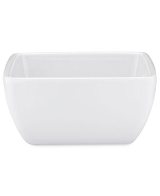 Q Squared - Diamond Square 3.5" Melamine Dip Bowls, Set of 4