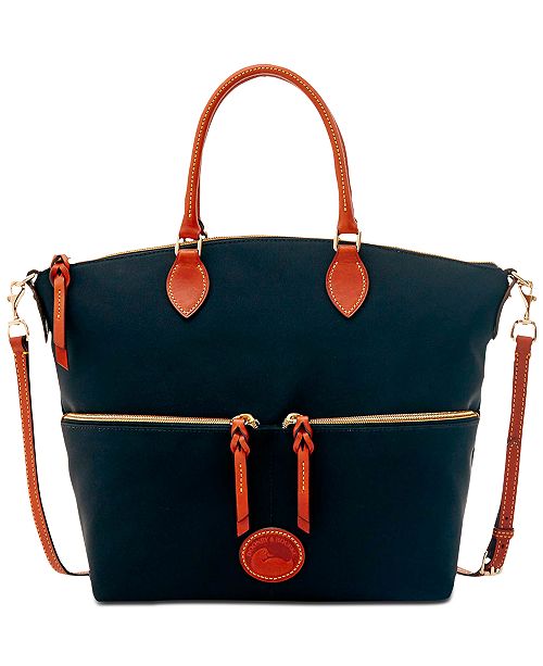 Dooney & Bourke Nylon Large Pocket Satchel - Handbags & Accessories - Macy&#39;s