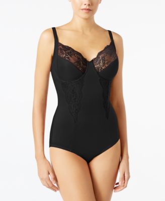 Women's Firm Control Embellished Unlined Shaping Bodysuit1456