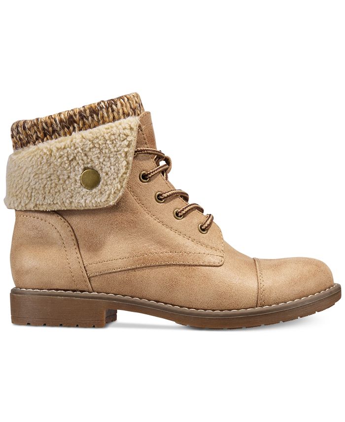 Cliffs by White Mountain Women's Duena Lace-Up Hiker Boot - Macy's