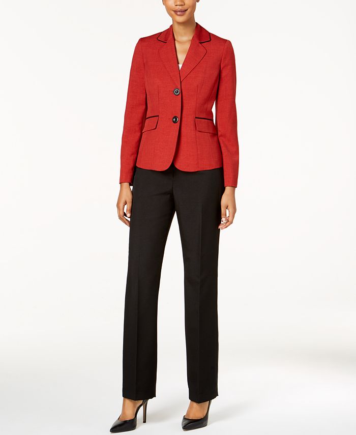 Macy's red pantsuit clearance